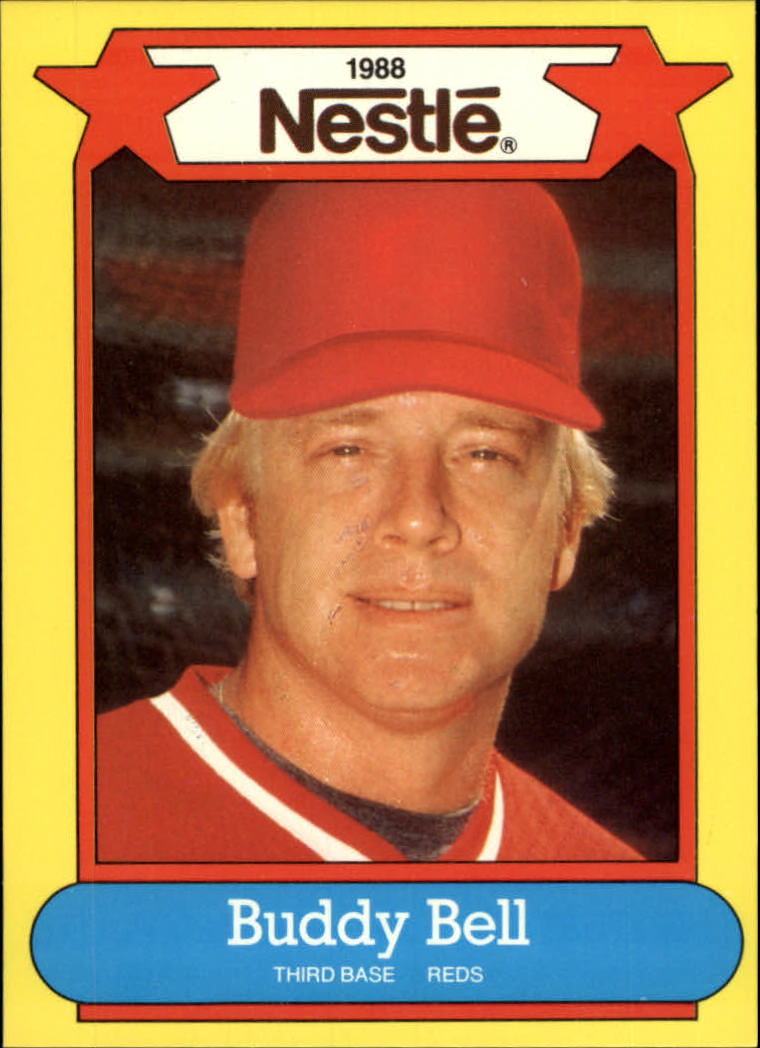 1988 Nestle Baseball Cards     030      Buddy Bell